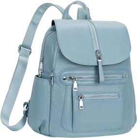 img 3 attached to ALTOSY Leather Backpack Fashion Handbag Women's Handbags & Wallets