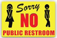 🚽 public restroom bathroom: optimized for a friendly design logo
