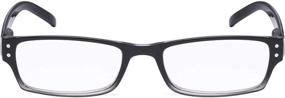 img 3 attached to Прямоугольные очки для чтения BFOCO Eyeglasses