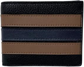 img 3 attached to Coach Billfold Wallet Varsity Stripe