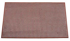 img 2 attached to 🔧 Durable Workstation Rubber Anti-Fatigue Drainage Mat - Janitorial & Sanitation Supplies for Optimal Comfort