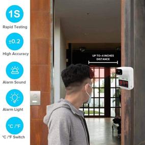 img 2 attached to Invictus Thermometer: Advanced Contactless and Contact-free Temperature Measurement Device