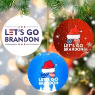 brandon christmas ornament decorations ornaments logo