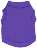 👕 alroman purple vest for dogs and cats: summer shirt for small dogs, puppy, male & female, cotton clothes for pet vacation, boys and girls – dog clothing, cat apparel, t-shirt, and vest логотип