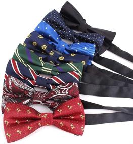 img 3 attached to Premium Collection: Sophisticated Adjustable Pre Tied Men's Accessories, 👔 Ties, Cummerbunds & Pocket Squares - Available in Various Elegant Colors