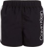 🩳 stylish calvin klein girls' performance shorts for active girls' clothing logo