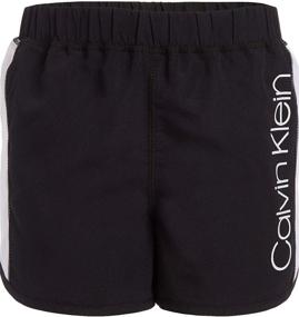 img 3 attached to 🩳 Stylish Calvin Klein Girls' Performance Shorts for Active Girls' Clothing