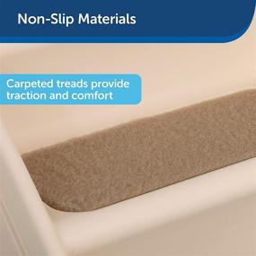 img 3 attached to 🔍 Optimized Search: Tan Replacement Fabric Covers for PetSafe CozyUp Folding Pet Steps