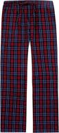 👖 noble mount men's pajama pants: comfortable & stylish sleepwear for men logo