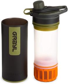 img 3 attached to GRAYL GeoPress 24 oz Water Purifier Bottle - Ultimate 🌲 Filter for Outdoor Adventures Includes Hiking, Camping, Survival, and Travel (Camo Black)