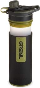 img 2 attached to GRAYL GeoPress 24 oz Water Purifier Bottle - Ultimate 🌲 Filter for Outdoor Adventures Includes Hiking, Camping, Survival, and Travel (Camo Black)