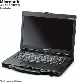 img 2 attached to 💪 Panasonic Toughbook CF-53: 14" Laptop PC, Intel i5, 16GB RAM, 1TB SSD, Windows 10 - Renewed