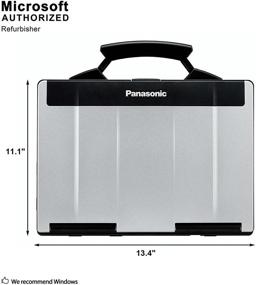 img 1 attached to 💪 Panasonic Toughbook CF-53: 14" Laptop PC, Intel i5, 16GB RAM, 1TB SSD, Windows 10 - Renewed