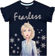 disney girls frozen t shirt elsa logo