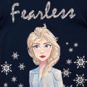 img 1 attached to Disney Girls Frozen T Shirt Elsa