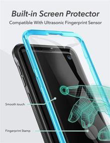 img 3 attached to YOUMAKER Protector Fingerprint Protection Shockproof Cell Phones & Accessories for Cases, Holsters & Clips