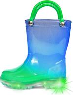 dksuko toddler waterprof handles （4 big_kid，blue logo