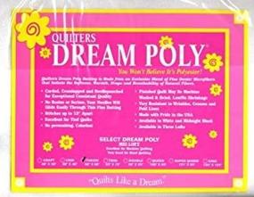 img 1 attached to Poly Batting - Queen Size 🛏️ - White - Mid-Loft - Quilter's Dream