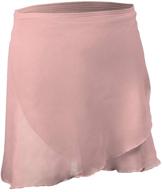 perfect fit ballet skirt for girls | th5109cbpk girls' clothing | one size logo