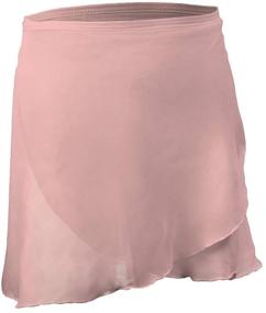 img 4 attached to Perfect Fit Ballet Skirt for Girls | TH5109CBPK Girls' Clothing | One Size