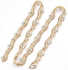 img 4 attached to 💎 Sparkling Rhinestone Crystal Wedding Belts: Yanstar's Exquisite Bridesmaid Accessories for Women