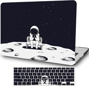 img 4 attached to Space Planet Hard Plastic Cover Case Compatible With MacBook Air 11 Inch Case Model:A1370 A1465 AMONONE Laptop Case Keyboard Cover - Astronaut
