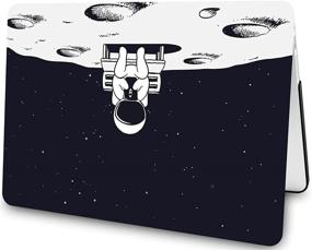 img 2 attached to Space Planet Hard Plastic Cover Case Compatible With MacBook Air 11 Inch Case Model:A1370 A1465 AMONONE Laptop Case Keyboard Cover - Astronaut