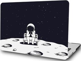 img 3 attached to Жесткий пластиковый чехол "Космическая планета" совместим с MacBook Air 11 Inch Модель:A1370 A1465 AMONONE Чехол для ноутбука с защитой клавиатуры - Астронавт