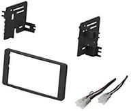 asc audio car stereo dash install kit and wire harness for toyota tundra and sequoia - aftermarket double din radio installation - no factory premium amp логотип