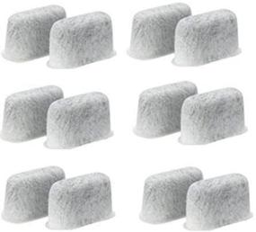 img 2 attached to ☕️ 12-Pack Charcoal Water Filters by Blendin, Compatible with Cuisinart CHW-12 Coffee Maker +