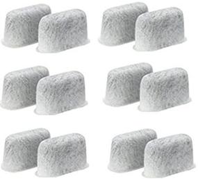 img 4 attached to ☕️ 12-Pack Charcoal Water Filters by Blendin, Compatible with Cuisinart CHW-12 Coffee Maker +