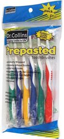 img 2 attached to 🦷 Dr. Collins Prepasted Toothbrushes: Pack of 6 for Effective Oral Care