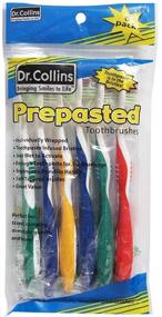 img 3 attached to 🦷 Dr. Collins Prepasted Toothbrushes: Pack of 6 for Effective Oral Care