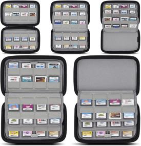 img 2 attached to Sisma 64 Game Cartridge Holder: Ultimate Storage Case for Nintendo 3DS 2DS DS Game Cards - Sleek Grey Design