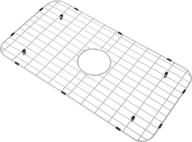 🧼 zeesink kitchen sink grid and protector 28 9/16" x 15 9/16", farmhouse sink bottom grid with center drain logo