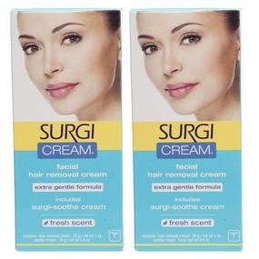 img 4 attached to 🧖 Surgi Extra Gentle Facial Hair Removal Cream, 1 oz x 2 pack for effective results