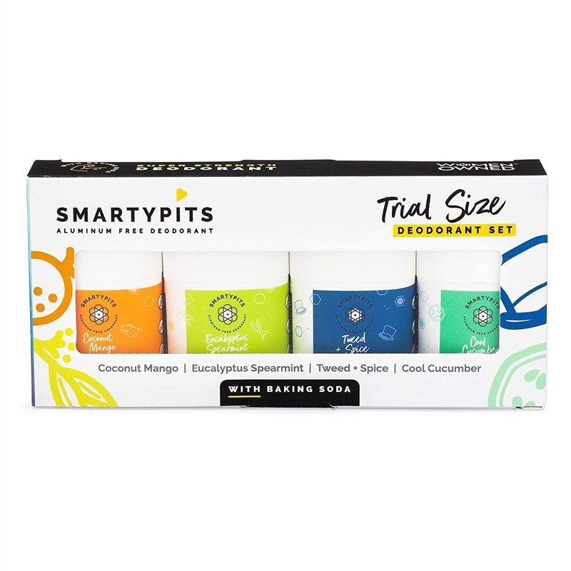 smartypits deodorant super strength eucalyptus spearmimt 로고