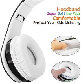 img 2 attached to Беспроводные наушники с ограниченным Bluetooth, наушники над ухом, аксессуары и принадлежности