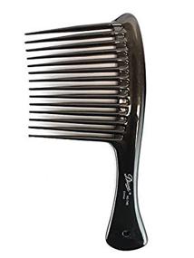 img 2 attached to 🔥 Diane Rake/Rage Comb Bone/Black - 1 Count | Hair Detangler Brush for All Hair Types | Gentle Knot Removal for Thick, Thin, Straight & Wavy Hair | Adults, Kids, Boys, Girls, Men, Women | Assorted Colors