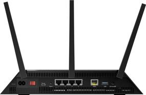 img 1 attached to 🔌 NETGEAR Nighthawk DST AC1900 (R7300) Wireless-AC Gigabit Router & DST Adapter - Black: Enhance Your Wireless Network!