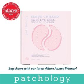 img 3 attached to 🍷 Patchology Serve Chilled Rosé Eye Gels: Hyaluronic Acid Hydrating Patches for Dark Circles, Puffy Eyes, Fine Lines, Eye Bags & Puffiness (5 Pairs)