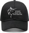 funny fishing saying baseball cap sports & fitness logo