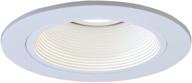 🔆 white 4 inch baffle recessed lighting 1493w логотип