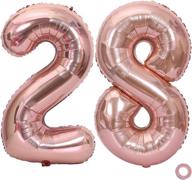 juland number balloons birthday decorations event & party supplies and decorations логотип