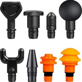 img 4 attached to Heads，8PCS Plug N Play Replaceable Massager Attachments