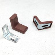 plastic decorative mending bracket connector logo