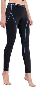 img 3 attached to FITEXTREME Womens MAXHEAT Thermal Underwear Sports & Fitness and Cycling