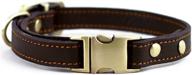 discover chede luxury real leather dog collar: handmade for 🐶 medium dog breeds with stylish softness, unmatched strength, and ultimate comfort logo