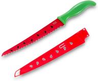 🍉 good cook watermelon knife - stainless steel deluxe cutter slicer with sheath: perfect kitchen decor and party supplies for effortlessly enjoying watermelon logo