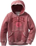 diesel little saadk sweatshirt years boys' clothing in fashion hoodies & sweatshirts logo